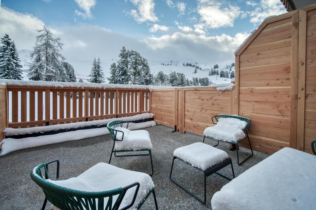 Chalet Hotel Turquoise La Plagne-Tarentaise Ngoại thất bức ảnh