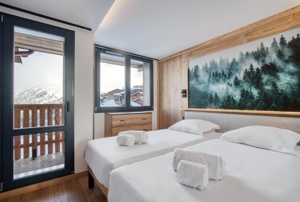 Chalet Hotel Turquoise La Plagne-Tarentaise Ngoại thất bức ảnh