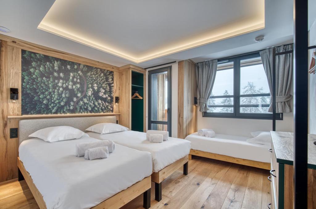 Chalet Hotel Turquoise La Plagne-Tarentaise Ngoại thất bức ảnh
