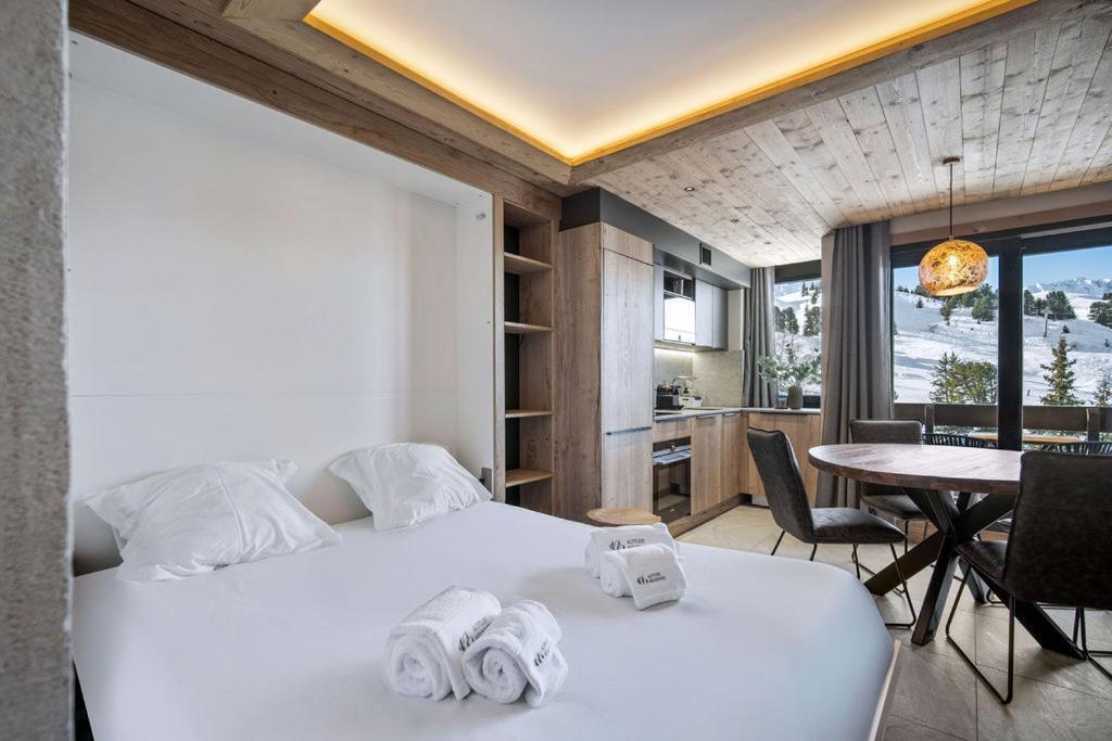 Chalet Hotel Turquoise La Plagne-Tarentaise Ngoại thất bức ảnh